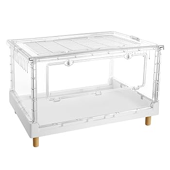 【中古10000円】大型アクリルゲージ68cm＋保温電球【定価14800円】 東芝 LED電球 ボール電球形 E26 100形 電球色 LDG11L-G/100V1